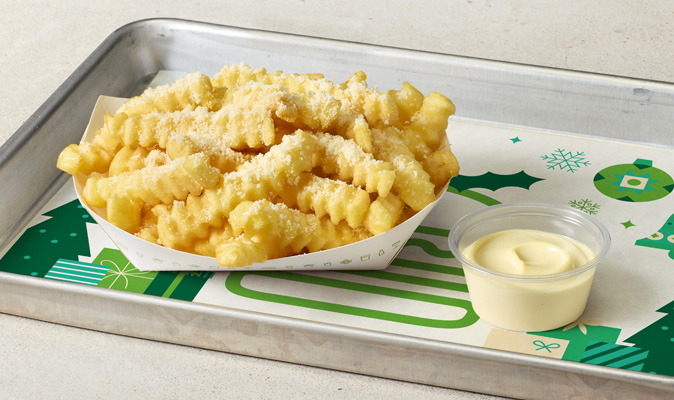 갈릭 치즈 프라이